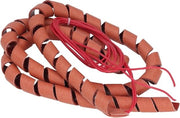 Spirale di riscaldamento a 70W con silicone 220V - Supporto per serie di connessione tubo - Foli di riscaldamento - Facilita il lavoro per tubi di plastica - diametro esterno 12 mm (047 pollici)