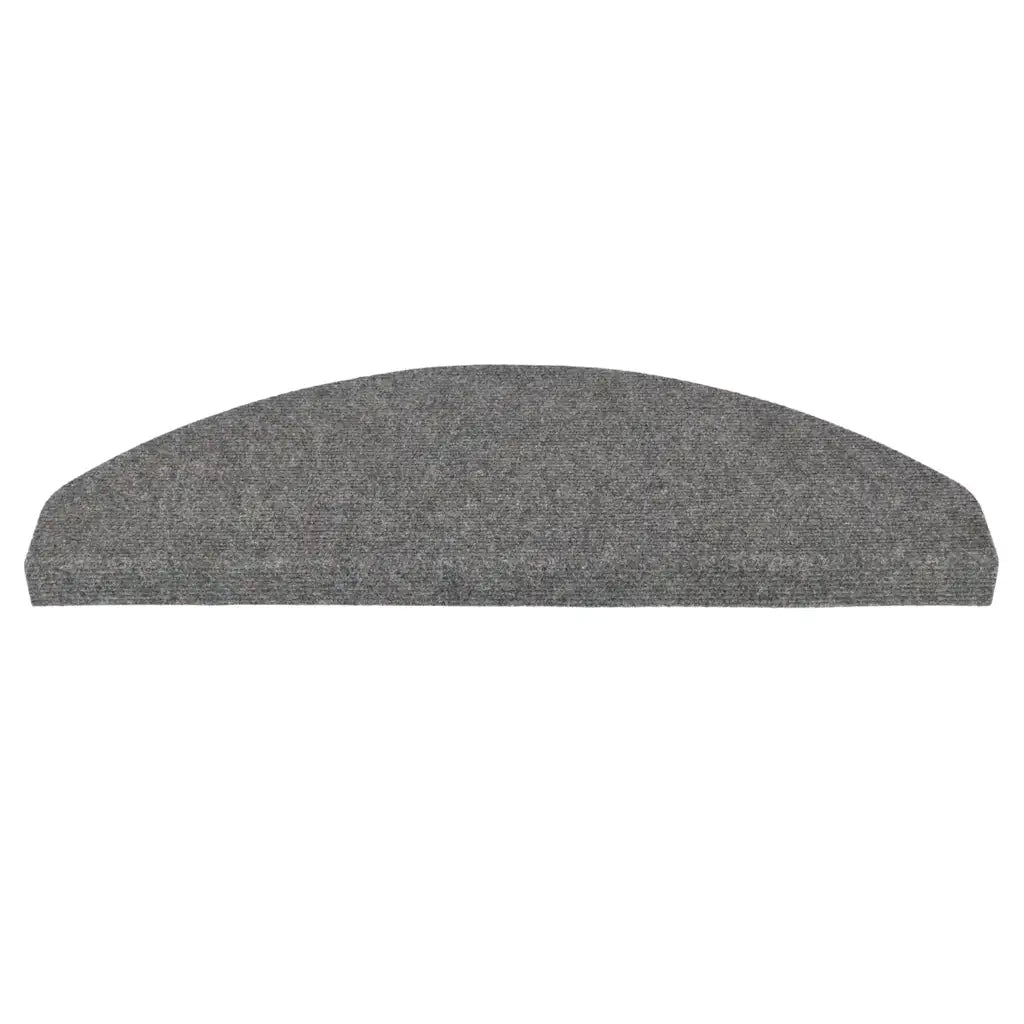Tappetini Autoadesivi per Scale 15 pz 65x22,5x3,5 cm Grigi 136397