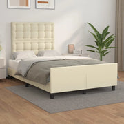Giroletto con Testiera Crema 120x200 cm in Similpelle cod mxl 62185