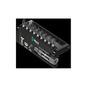 Wera 05057684001 Bit-Check 10 PZ Impaktor 1 Set di 10 Punte per Avvitatori a Percussione con Tecnologia Impaktor Rivestimento Diamantato Lunghezza 25 mm colore Grigio