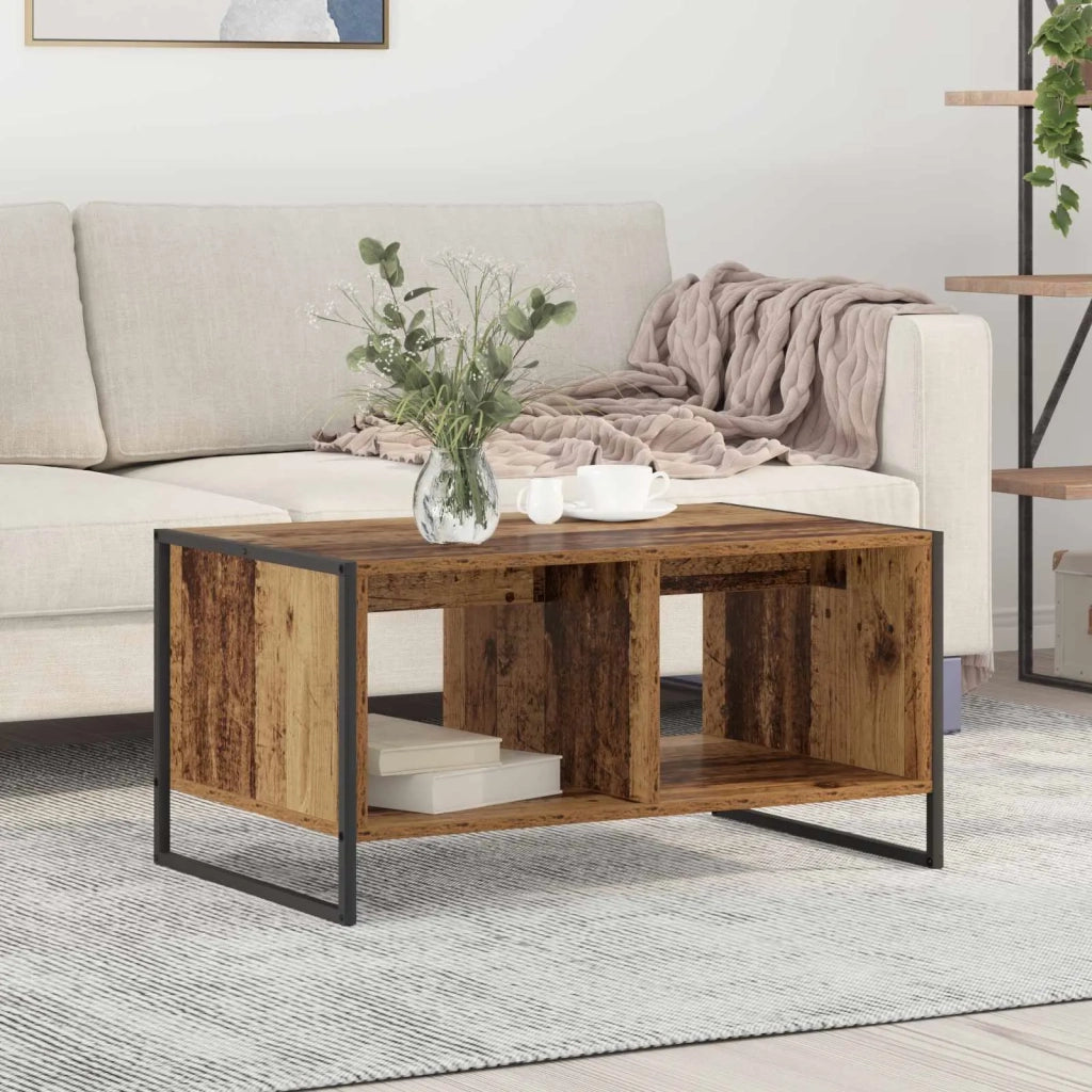 Tavolino da salotto | Tavolino da caff¨¨ | Tavolino da Soggiorno Legno vecchio 80 x 50 x 40 cm