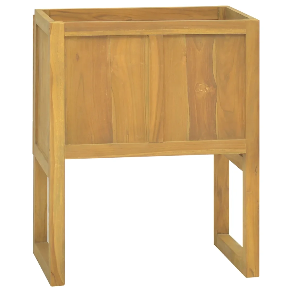 Mobile da Bagno | Armadio da bagno 60x40x75 cm in Legno Massello di Teak