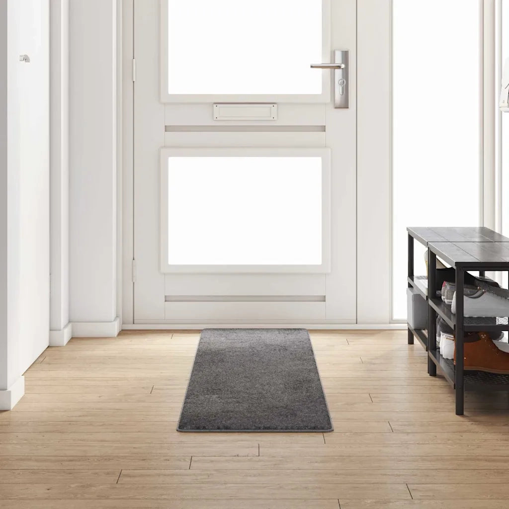 Runner in Moquette | Runner Tappeto Grigio 50 x 250 cm 100% Polipropilene Tuft