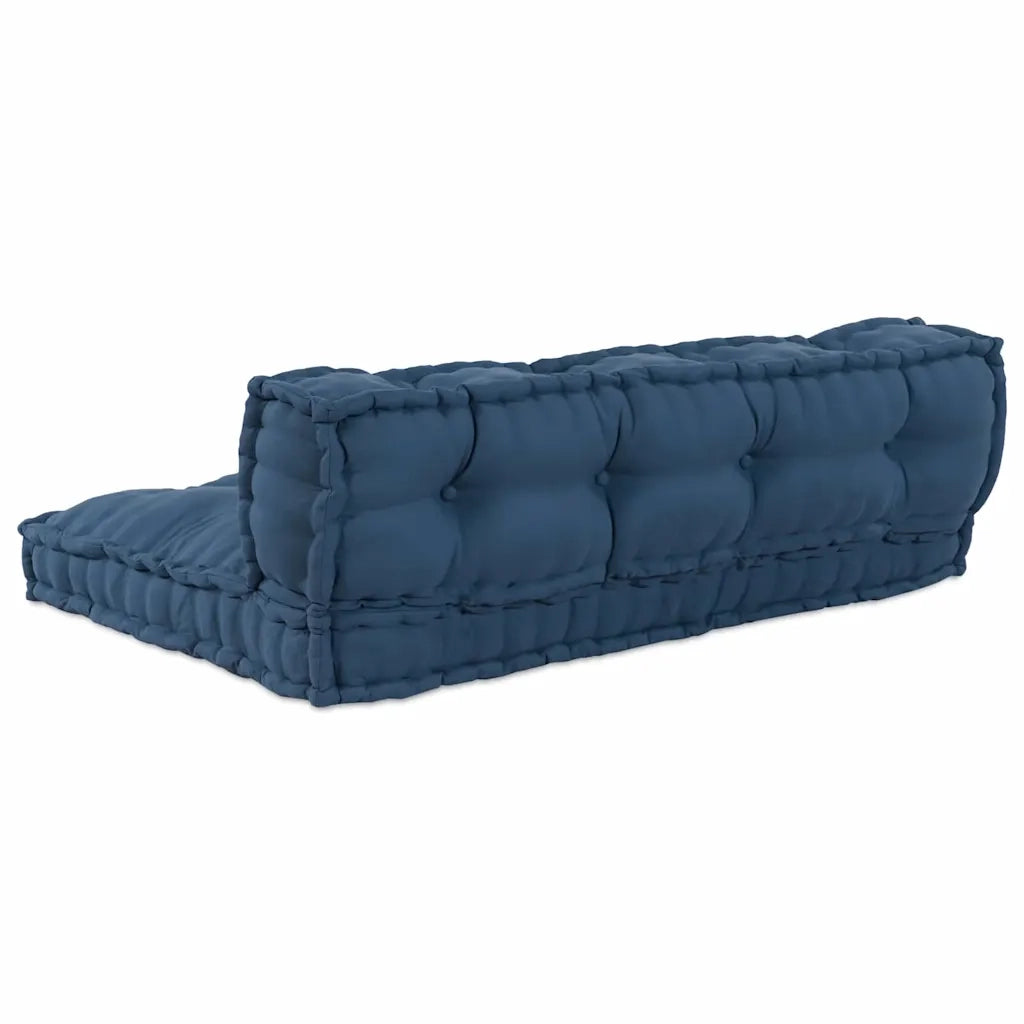 Cuscino per Divano Pallet 2 pcs Indaco 120 x 80 x 38 cm Tessuto 4019096