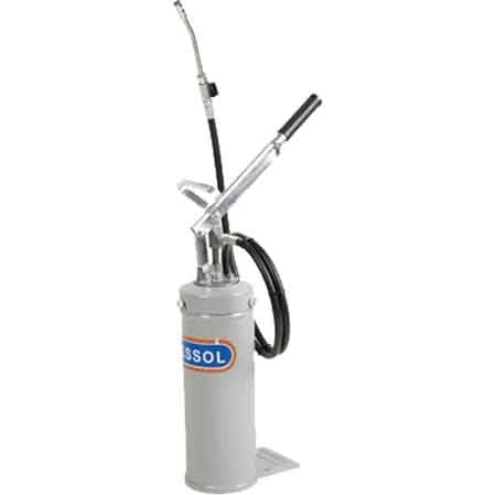 POMPA MANUALE PER GRASSO PORTATILE CapacitÃE 12 kg - PRESSOL