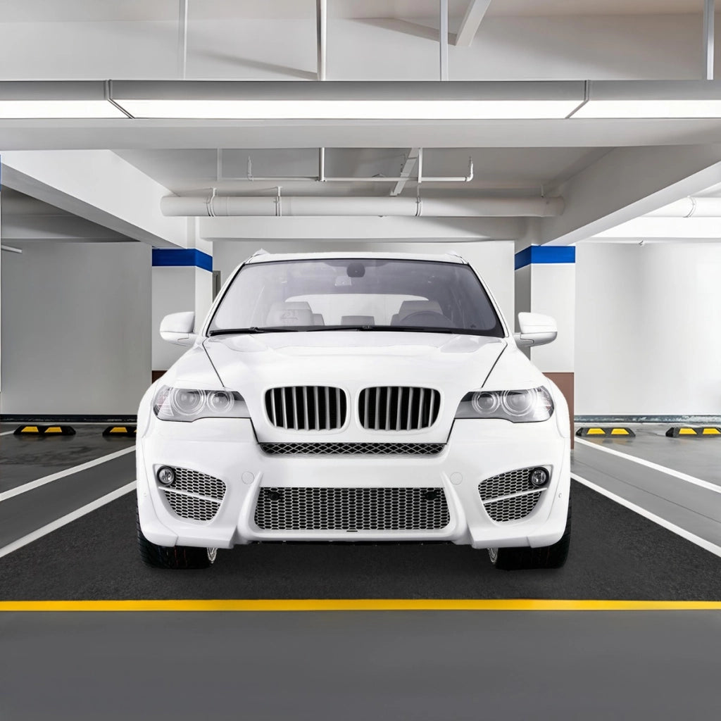 Tappetino per il pavimento del garage 252,5x221cm, Protegge il pavimento della bottega riutilizzabile e lavabile-Accessori per veicoli
