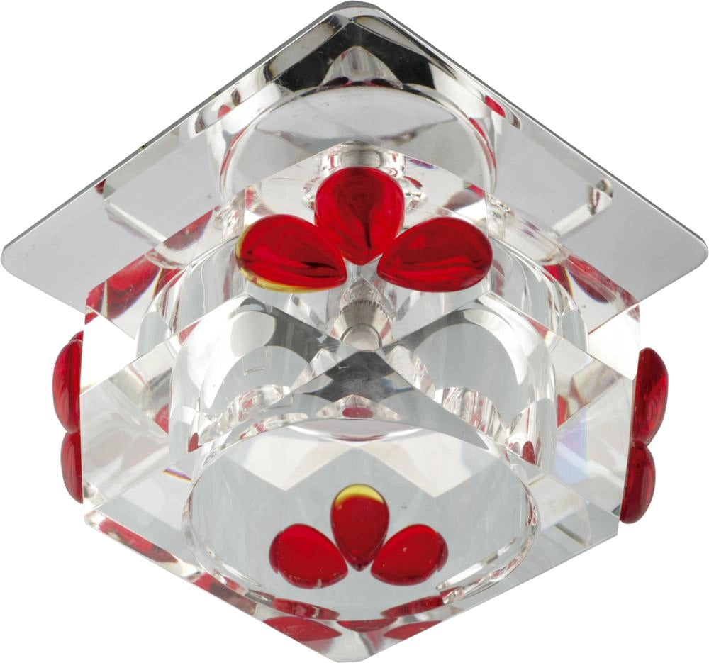 Faretto incasso SK-49 1xG4 cromato quadrato Candellux