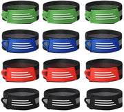 Clip per bicicletta 12 pezzi - Clip elastica alta - Strisce riflettenti - Clip a gancio e laccio - Adatto per donne/uomini - Adatto per passeggiate