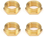 Adattatore a flusso 1 a 3/4 pollici - Adattatore a messing - Fitting a vite - 4 pezzi - Qualità affidabile - Lunga durata