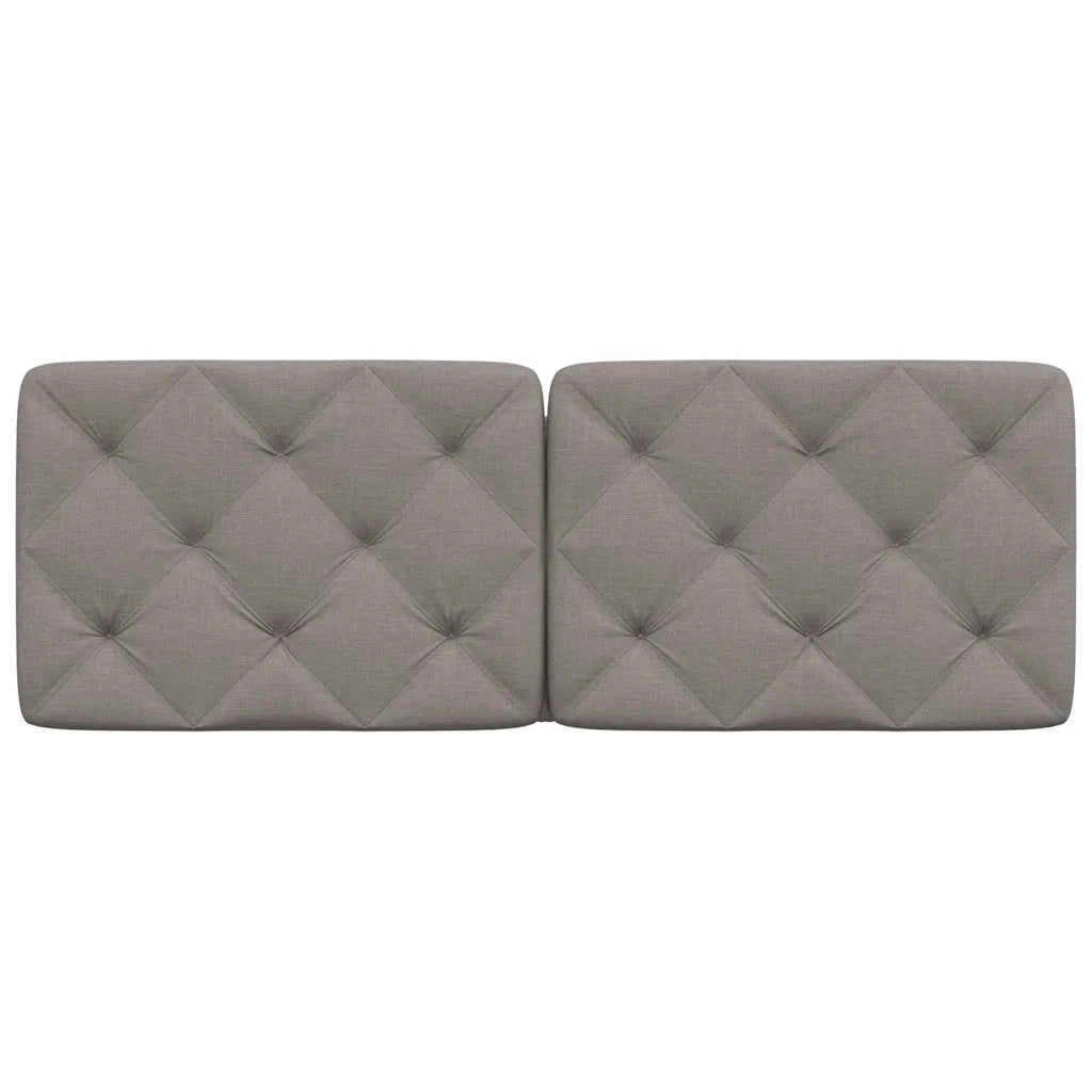 Cuscino Testiera Tortora 140 cm in Tessuto 4019223