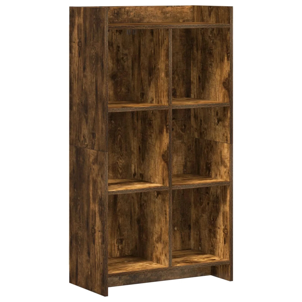 Libreria Rovere Fumo 59 x 30 x 111 cm Legno ingegnerizzato 8011287
