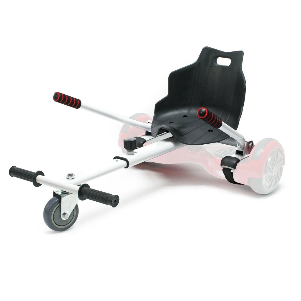 Sedile per monopattino elettrico go-kart compatibile con hoverboard adulto/bambino fino a 120 kg rosso 16_0002718
