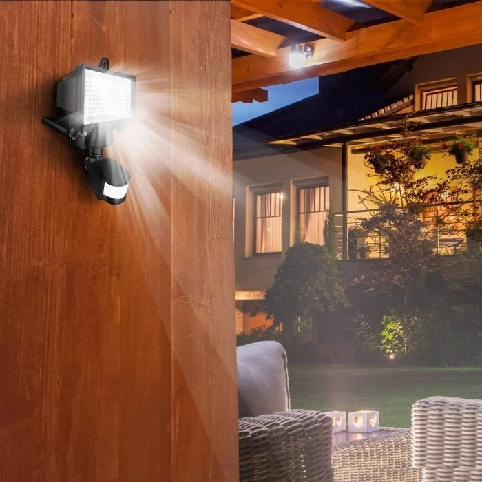 Proiettore solare LUMI JARDIN Cooper nero - H 22 cm - Nero