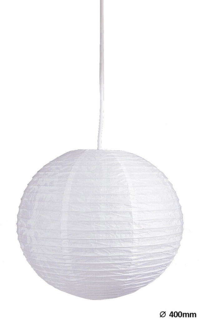 Paralume soffitto carta bianca 40cm Rice Rabalux 4898