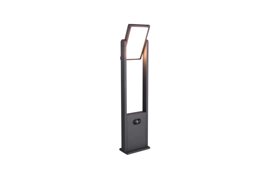 Lampione solare LED MALAWI Trio antracite 61 cm IP65