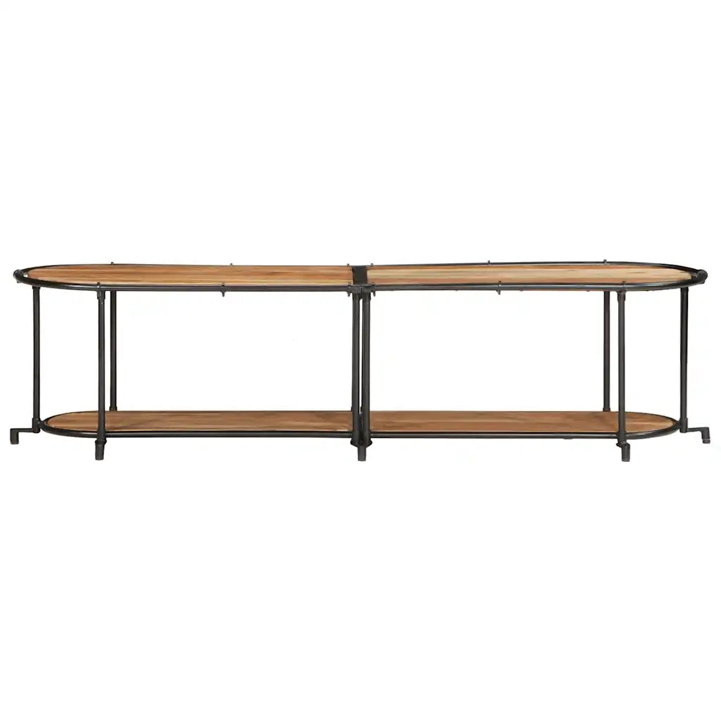 Mobile Porta TV 160x42x40 cm in Legno Massello di Acacia 4013492