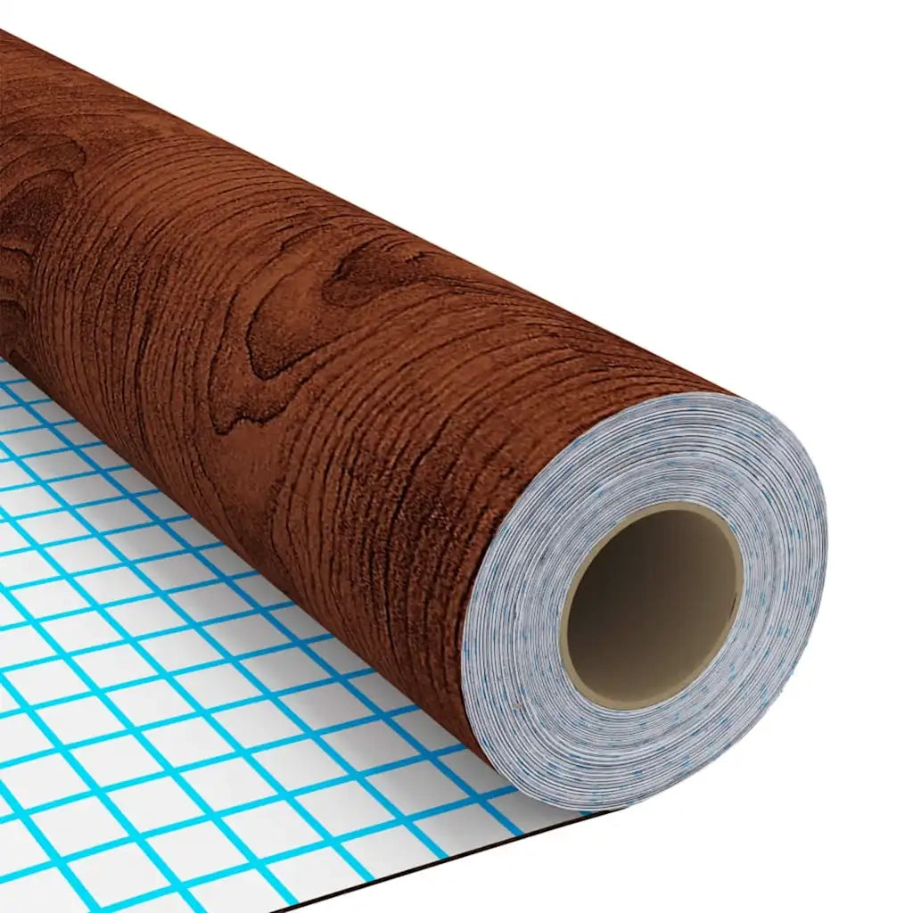 Pellicola Autoadesiva per Mobili Rovere Moro 500x90 cm in PVC CFW9178515