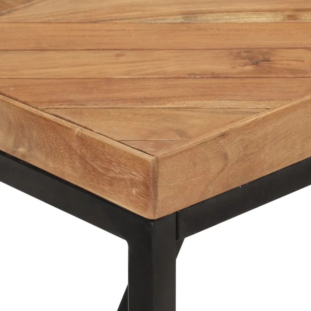 Tavolo da Pranzo 180x90x76 cm Legno Massello di Acacia e Mango 323552