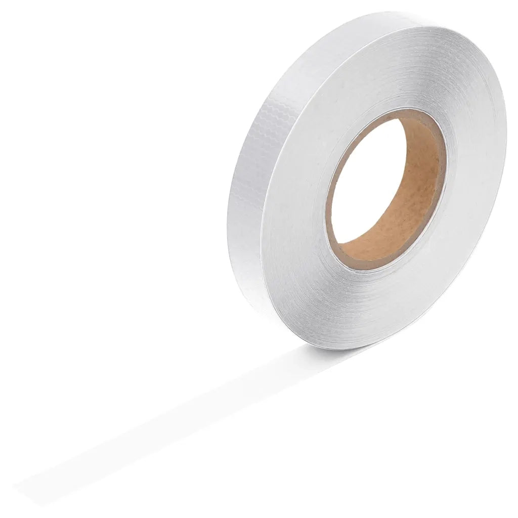 Nastro Riflettente bianco 2,5 cm x 50 m PVC CFW9059636