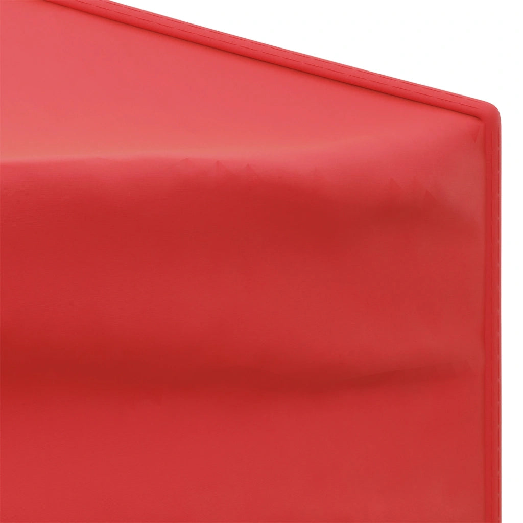 Tenda per Feste Pieghevole con Pareti Laterali-Tenda Gazebo Rosso 2x2 m 678868