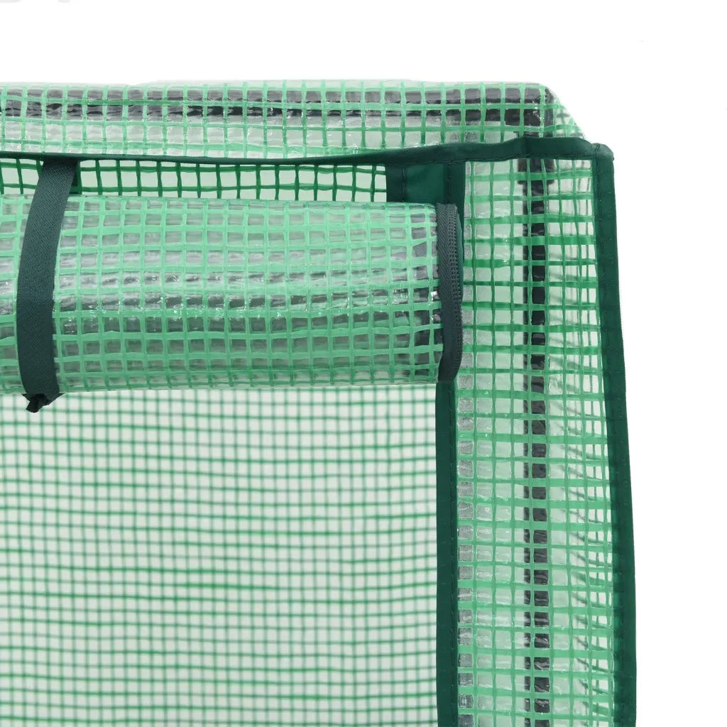 vidaXL Letto Rialzato con Copertura Serra Effetto Rattan 40x40x123 cm