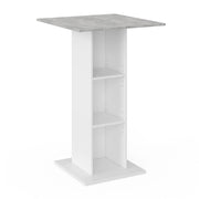 Vicco Tavolo bar alto Calcestruzzo 70 x 70 cm