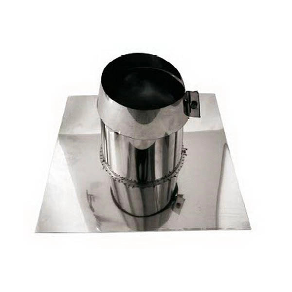 Canna fumaria parete doppia coibentata inox faldale tetti piani   dn 130/180