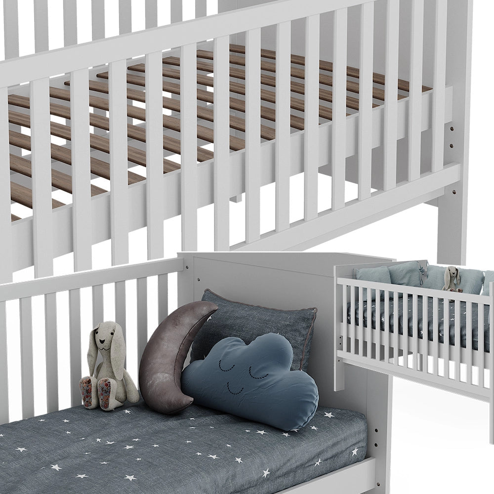 Vitalispa Lettino per bambini Bianco 144.4 x 83 cm