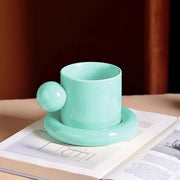 Mokkeria Premium - Mokke Moderne in Stile Kawaii per Tè e Caffè - Regali Colorati per Donna