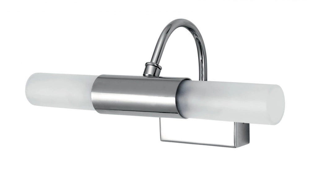 APPLIQUE DA SPECCHIO ROBY CROMO 2 LUCI ATTACCO G9 IP23 23X12X11CM