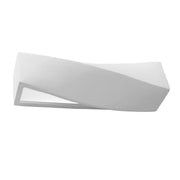 Applique ceramica bianca E27 Pure Lume Deltio PU.0003