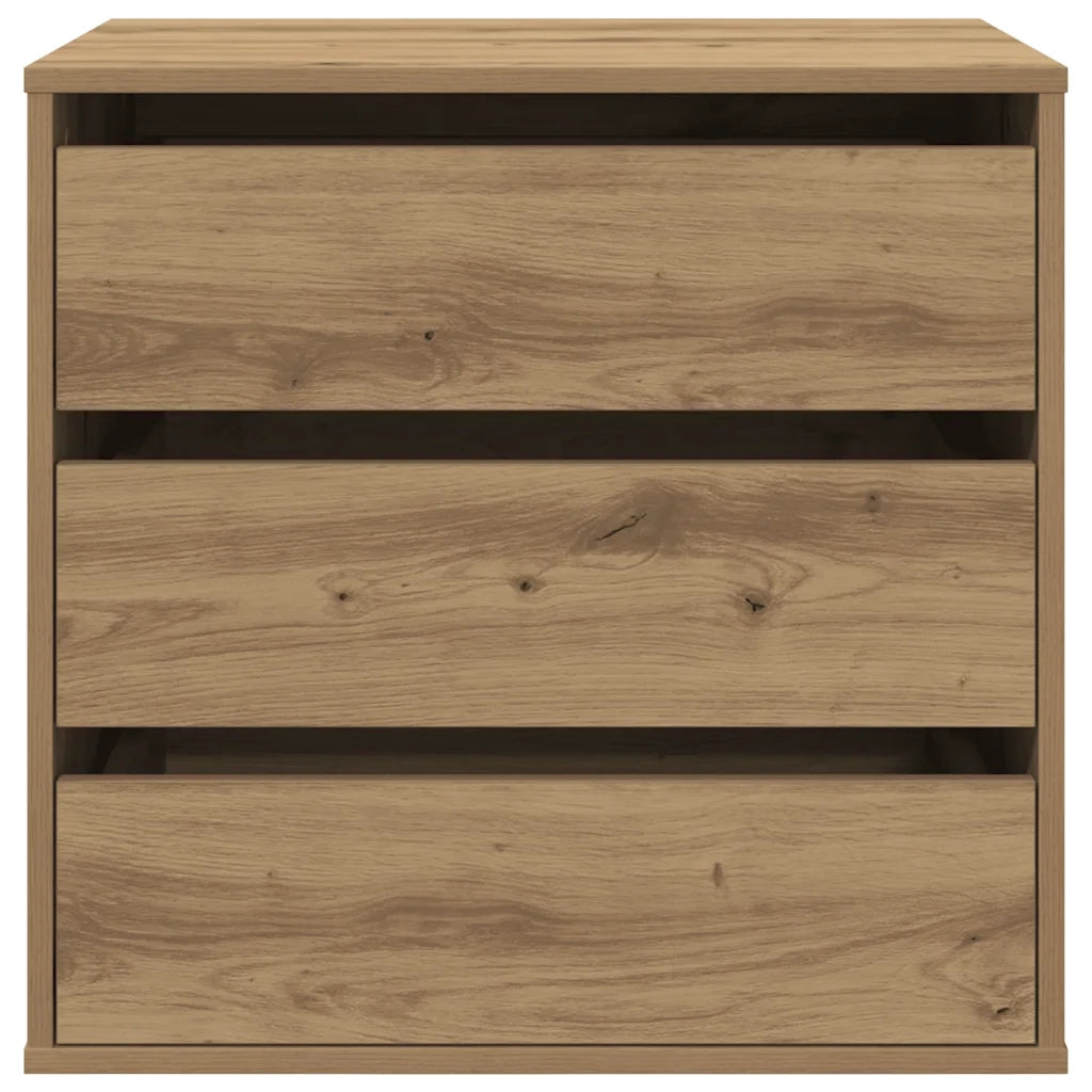 Cassettiera Angolare Rovere Artigianale 60x41x58cm Multistrato 852851