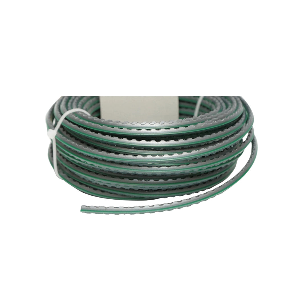 Filo seghettato grigio per decespugliatore 3mmx15m Breckner Germany