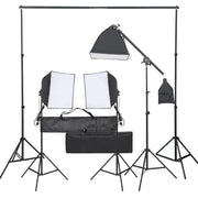 Kit per studio fotografico con set di illuminazione nera 02_0042400