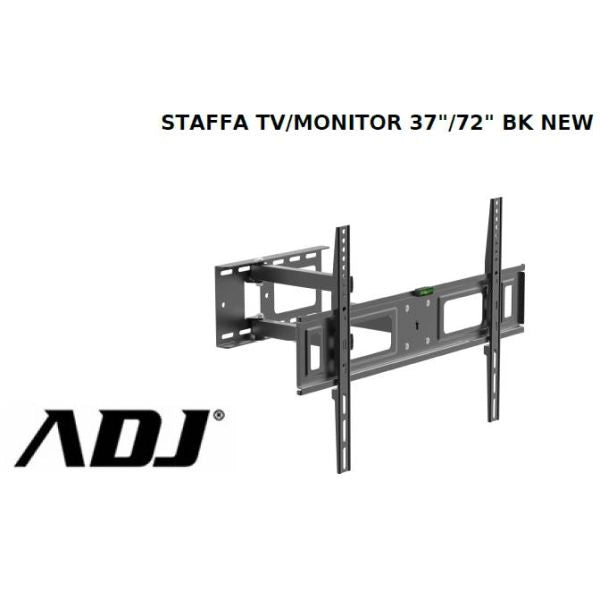 Staffa tv/monitor 37/72 bk new max 50kg max vesa 600*400 snodo180? - 190-00015