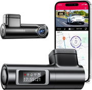 Cannoni di Sorveglianza per Auto - Visione Anteriore e Posteriore - Registrazione Video - Sicurezza Stradale - Prevenzione Danneggiamenti - Funzione di Registrazione Continua Giorno e Notte