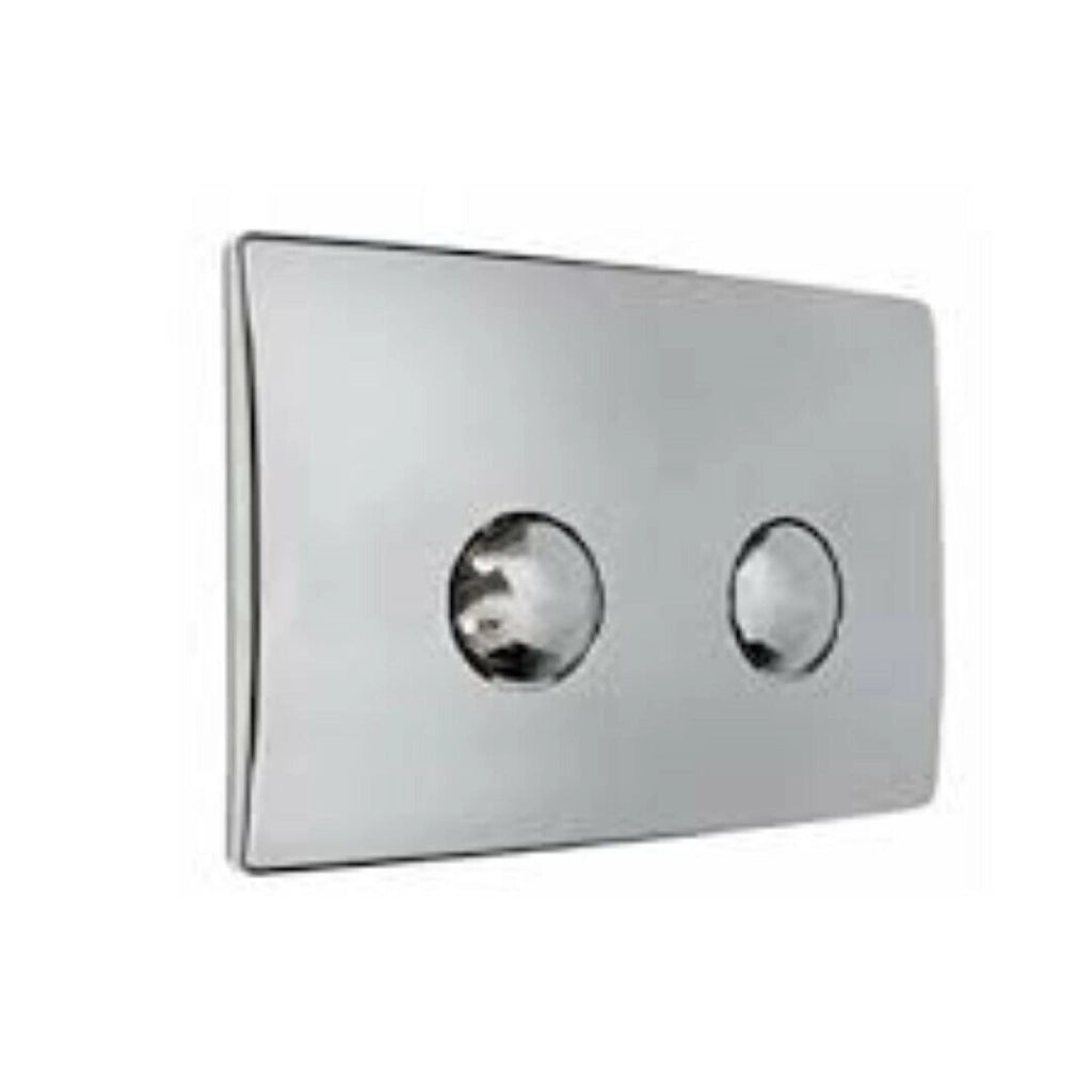 Placca Sottile Scarico Cassetta Incasso 28X18 Cm Eco Cromata - Pucciplast
