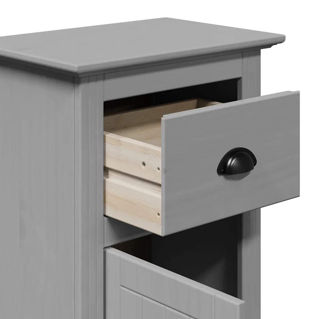 Mobile da Bagno | Armadio da bagno BODO Grigio 44x30x90 cm