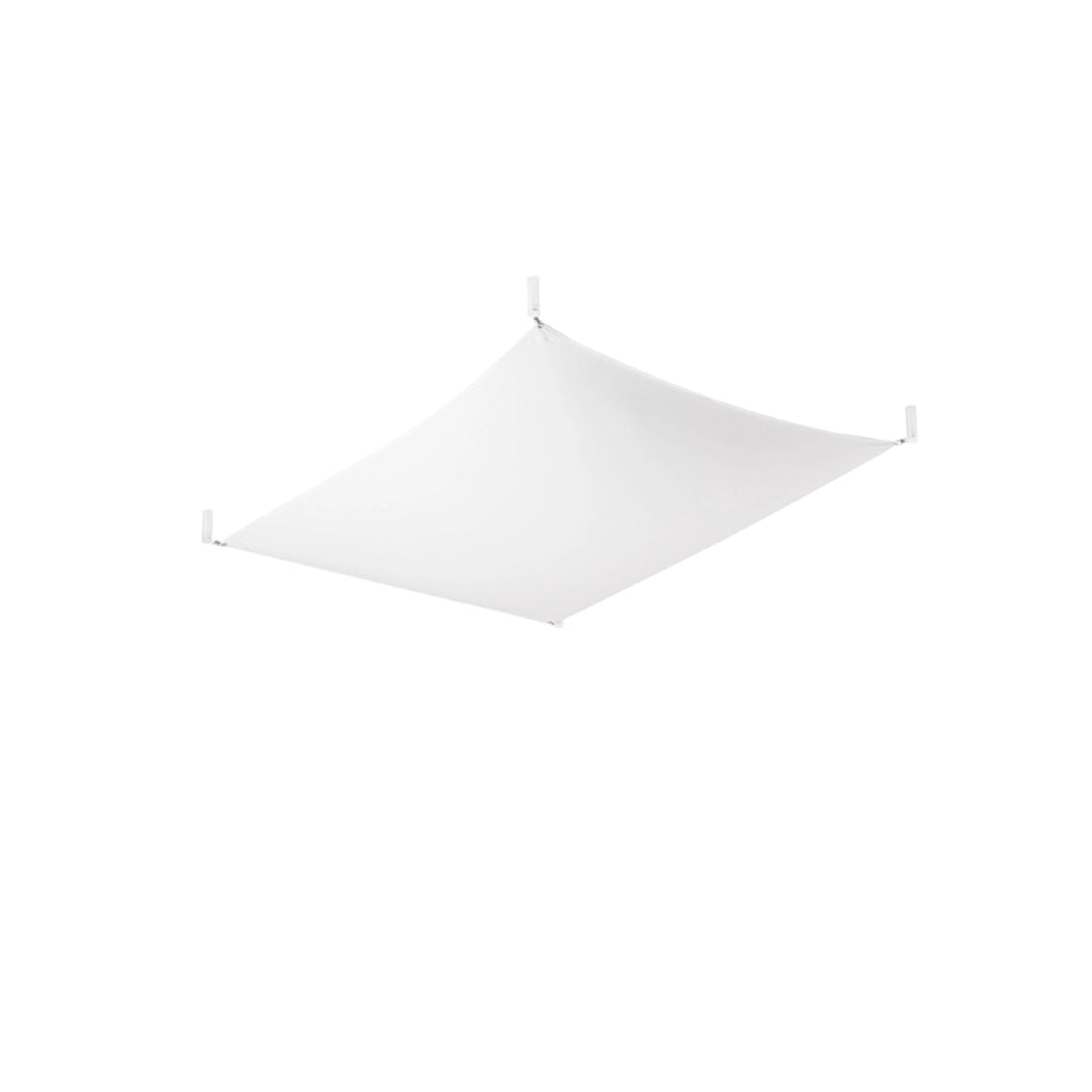 Lampada da soffitto LUNA 2BM 2x8,5W 850lm 3000K Bianco Minimalista Rettangolare