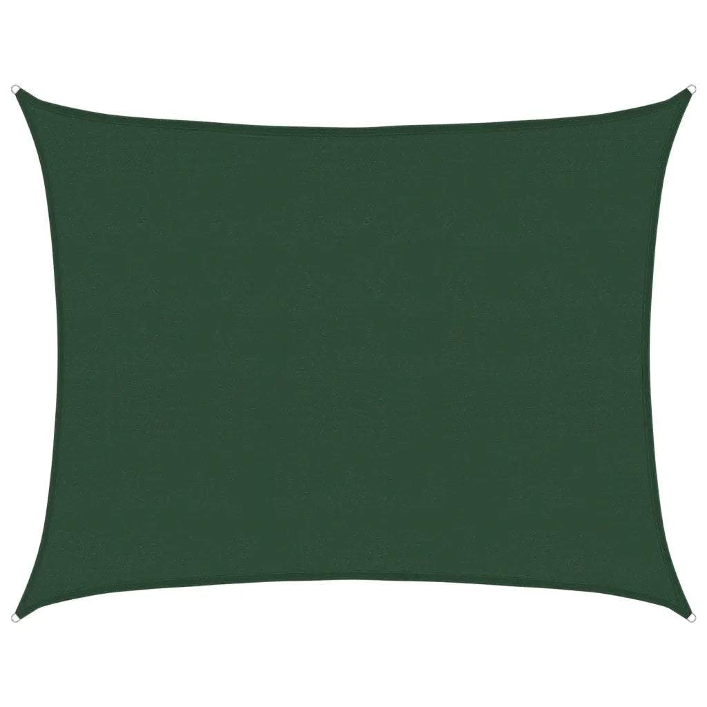 Vela Parasole 160 g/m² Verde Scuro 6x8 m in HDPE 311470