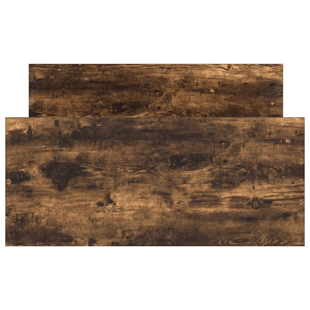 Giroletto senza Materasso Rovere Fumo 90x200 cm in Truciolato 835929