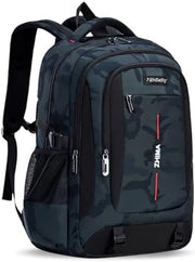 Borsa da Scuola per Ragazzi - Grande Capacità, Impermeabile, Leggera - Adatta per Laptop fino a 15.6 pollici, Viaggi e Utilizzo quotidiano