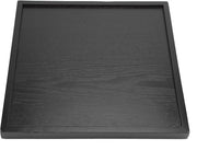 Piatto per Tè e Spuntini in Legno Massivo - Antiscivolo - 30x30cm