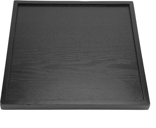 Piatto per Tè e Spuntini in Legno Massivo - Antiscivolo - 30x30cm