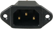 Entrata elettrica femmina in nero per risottiera 250V 10A con connessione C14