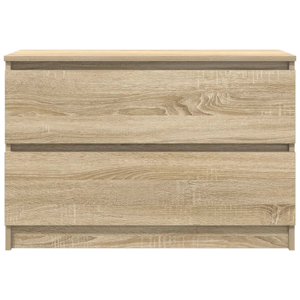 Mobile Porta TV Rovere Sonoma 80x35x54 cm in Legno Multistrato 861789