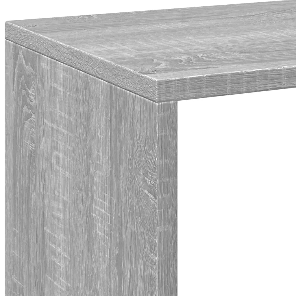 Libreria Divisorio Grigio Sonoma 69,5x29x69,5 cm in Truciolato 858008