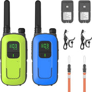 Radio a Mano per Bambini fino a 12 Anni - Radio PMR446 con 16 Canali, Batterie Ricaricabili e Comunicazione Chiara