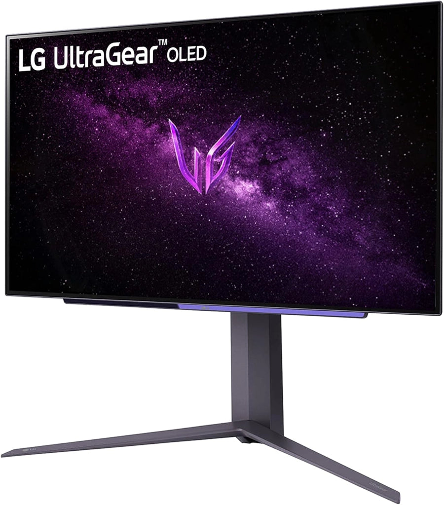 27GR95QE UltraGear Gaming Monitor 27" QHD OLED HDR True Black, 2560x1440, 0.03ms, G-Sync Compatible, AMD FreeSync Premium 240Hz, HDMI 2.1 VRR (HDCP 2.3), Display Port 1.4, Flicker Safe, Nero