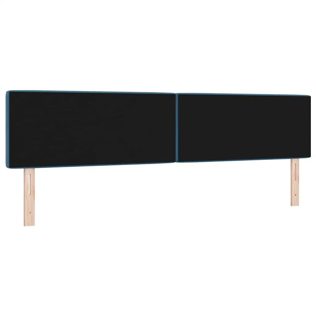 Testiera-Testata-Testiera Decorativa Blu Scuro 200 cm Pelle Sintetica